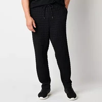 Xersion Textured Mens Mid Rise Big Workout Pant