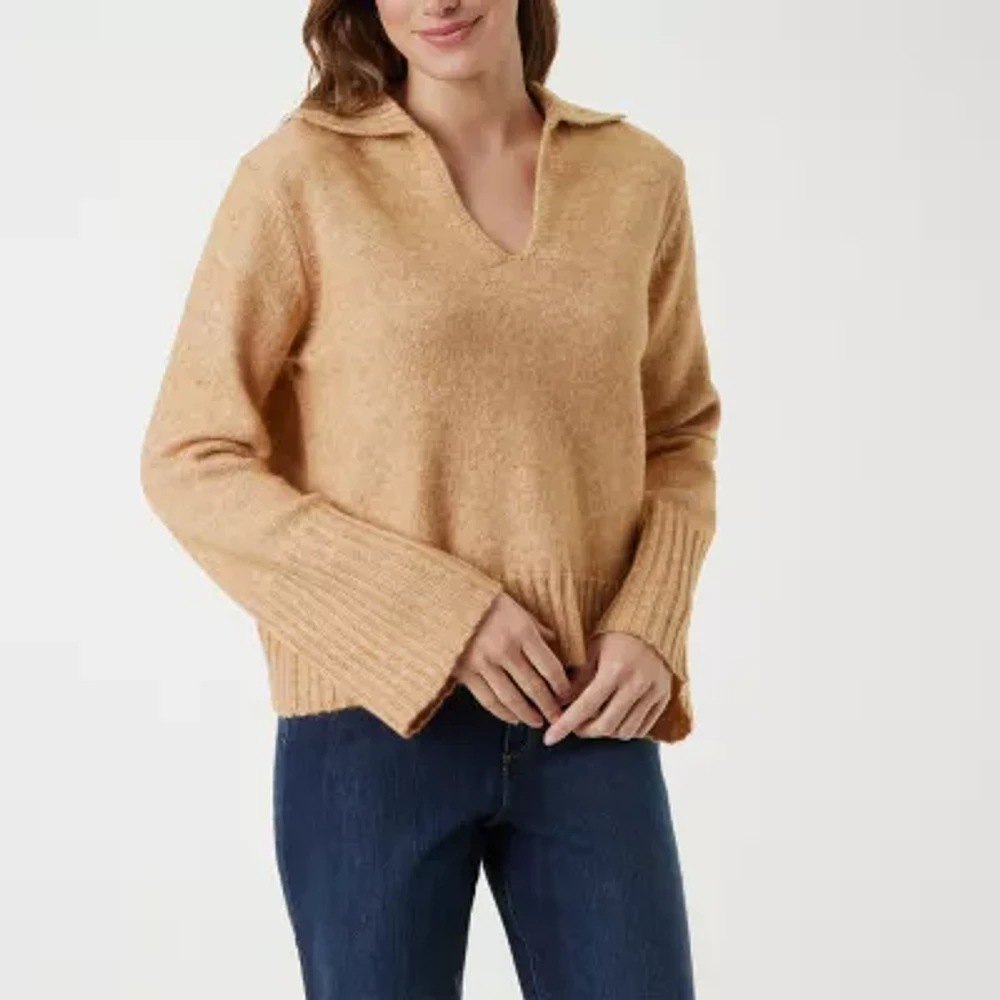 Gloria Vanderbilt Womens Long Sleeve Sweatshirt