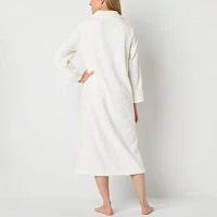 Adonna Womens Fleece Long Sleeve Length Robe