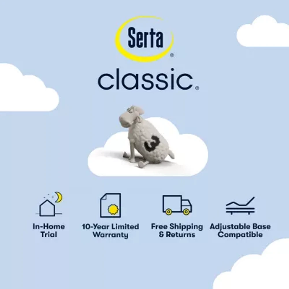 Serta Classic™ Andria 12.5" Plush Euro Top