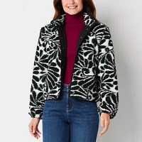 Liz Claiborne Midweight Fleece Womens Jacket