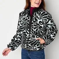 Liz Claiborne Midweight Fleece Womens Jacket