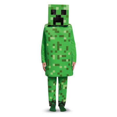 Minecraft Creeper Deluxe Child Costume Boys Costume