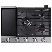 Samsung 30" Gas Cooktop with 22K BTU Dual Power Burner