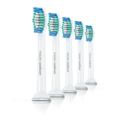 Philips Sonicare HX6015/03 Simply Clean Standard Brush Head, 5-Pack