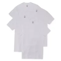 Stafford Super Soft Mens 4 Pack Short Sleeve Crew Neck T-Shirt Tall