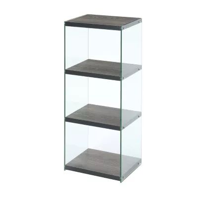 Convenience Concepts Soho 4-Tier Tower Bookcase