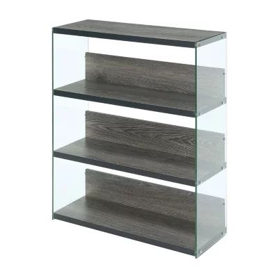 Convenience Concepts Soho 4-Tier Wide Bookcase