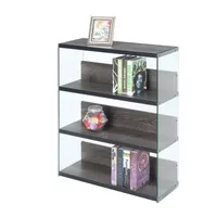 Convenience Concepts Soho 4-Tier Wide Bookcase