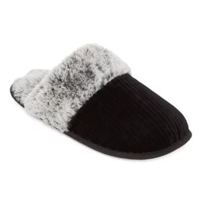 east 5th Ribbed Mule Womens Slip-On Slippers