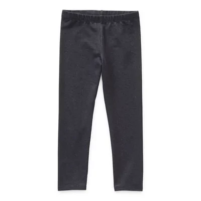Okie Dokie Toddler Girls Full Length Cotton Leggings
