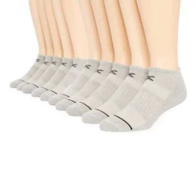 Xersion Mens 10 Pair Breathable Performance Low Cut Socks