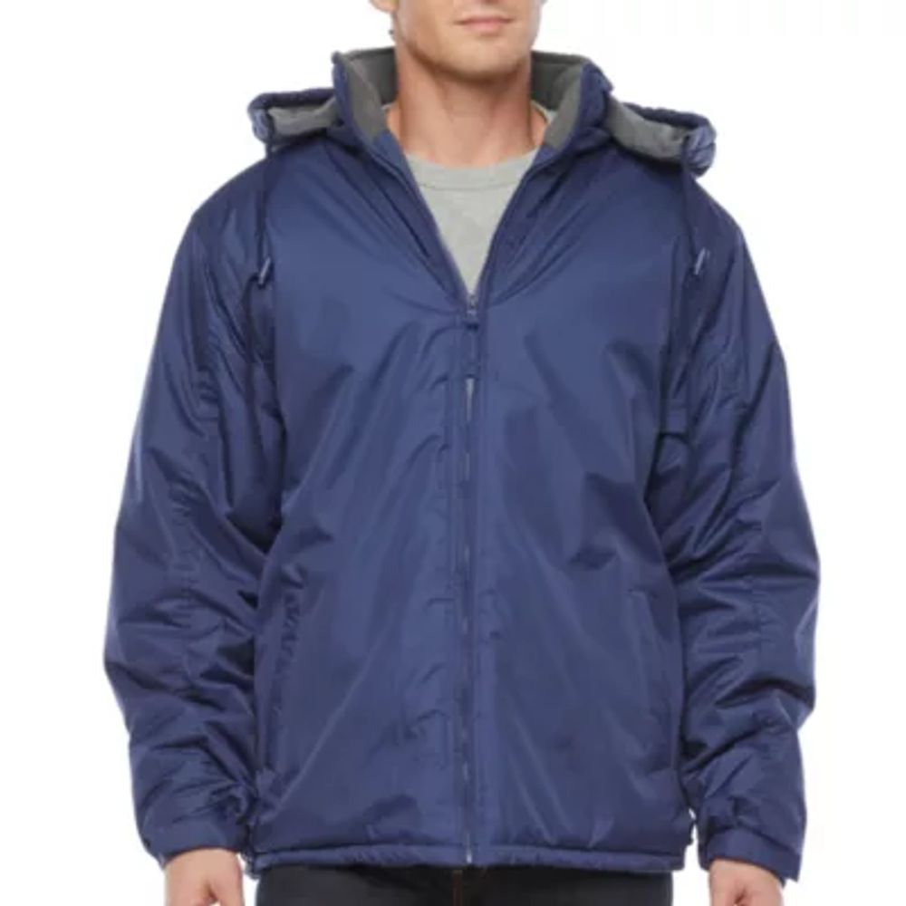 Victory Mens Removable Hood Midweight Jacket