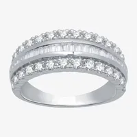 I Said Yes (H-I / I1) 1 CT. T.W. Lab Grown White Diamond Sterling Silver Anniversary Band