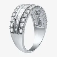 I Said Yes (H-I / I1) 1 CT. T.W. Lab Grown White Diamond Sterling Silver Anniversary Band