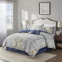 Harbor House Livia 6-pc. Floral Midweight Comforter Set