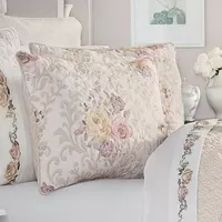 Royal Court Chardonnay Floral Quilt Set