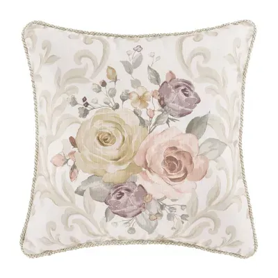 Royal Court Chardonnay Square Throw Pillow