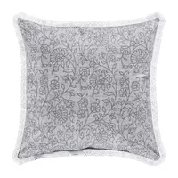 Royal Court Chelsea Blue Square Throw Pillow