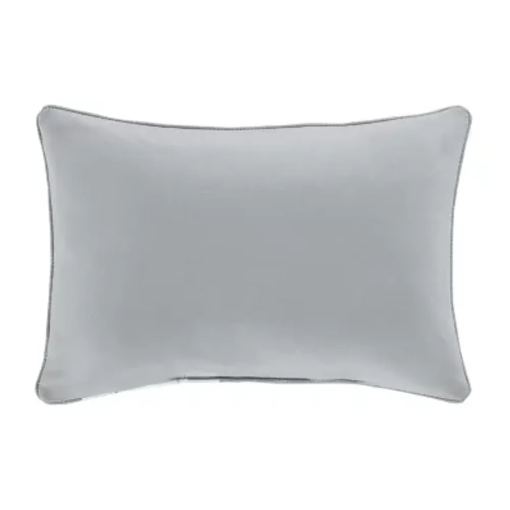 Royal Court Chelsea Blue Rectangular Throw Pillow