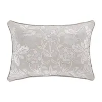 Royal Court Chelsea Grey Rectangular Throw Pillow