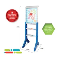 Discovery Kids Toy Floor Standing Light Designer Easel