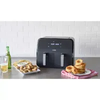 Cooks Dual-Basket Air Fryer 8 Quart Touchscreen