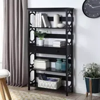 Omega 5-Shelf Bookcase
