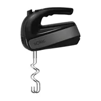 SOLAC 5-Speed + Turbo Hand Mixer with beaters and dough hooks