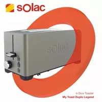 SOLAC My Toast Duplo Legend 4-Slice Toaster