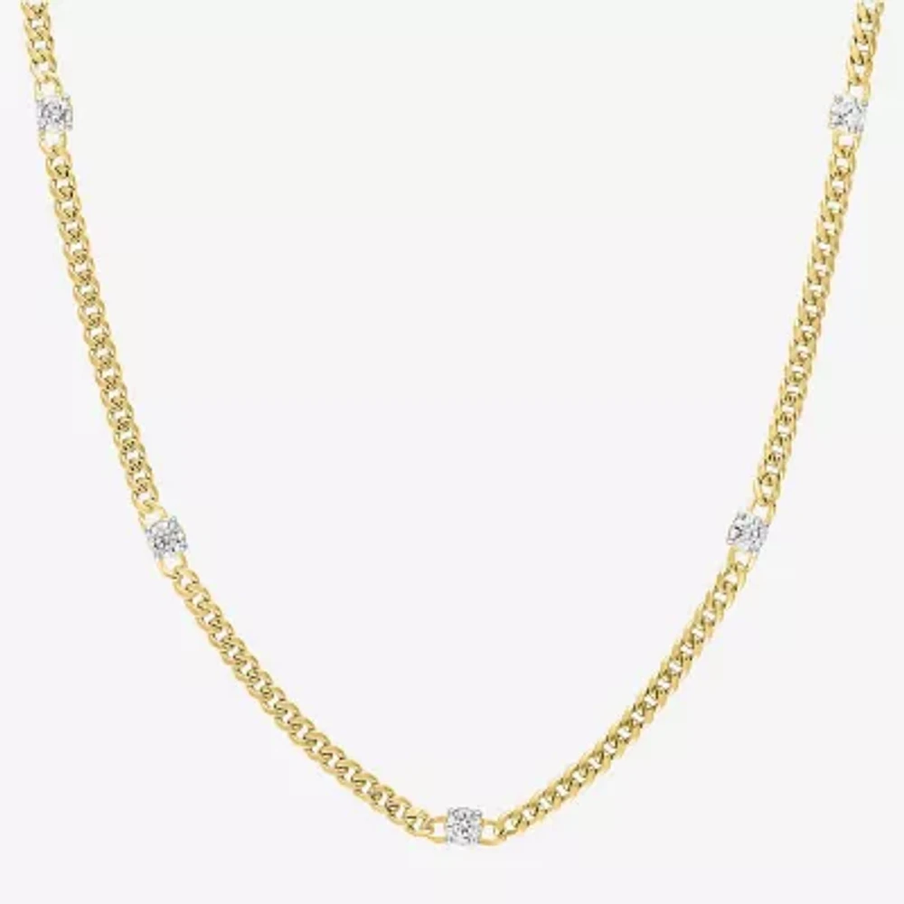Diamond Addiction (G-H / Si2-I1) 10K 18 Inch Chain Necklace