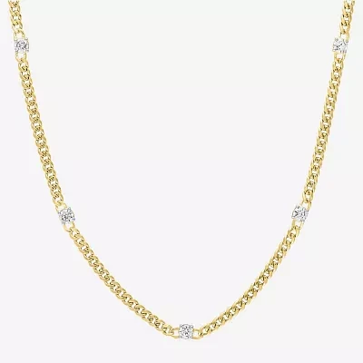 Diamond Addiction (G-H / Si2-I1) 10K 18 Inch Chain Necklace