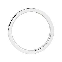 Personally Stackable Sterling Silver Pink Enamel Ring