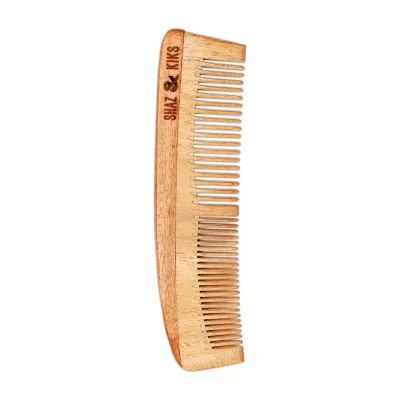 Shaz & Kiks Home Combing Queen Handmade Neem Wood Comb For All Hair Types