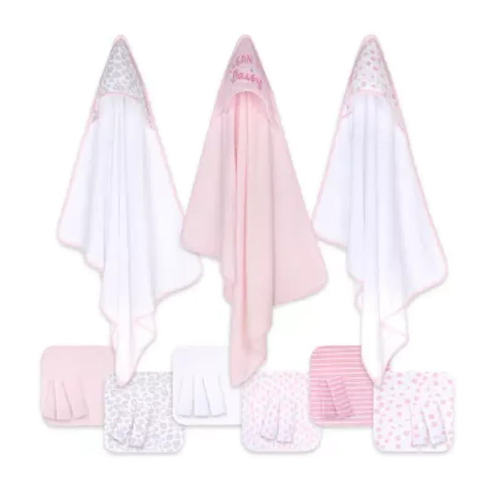 The Peanutshell Pink Daisy 23-pc. Bath Gift Set Girls