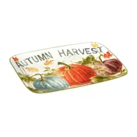 Certified International Autumn Harvest Earthenware Serving Platter