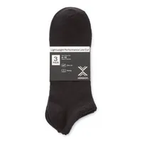 Xersion Lightweight Performance
 3 Pair Low Cut Socks Mens