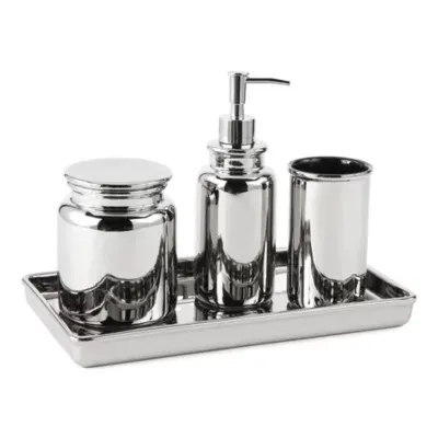 Fieldcrest Luxury Metallic Soap Dispenser
