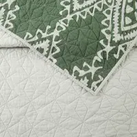 JUNGALOW by Justina Blakeney Aisha 3-pc. Reversible Quilt Set