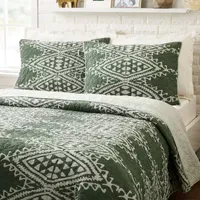 JUNGALOW by Justina Blakeney Aisha 3-pc. Reversible Quilt Set