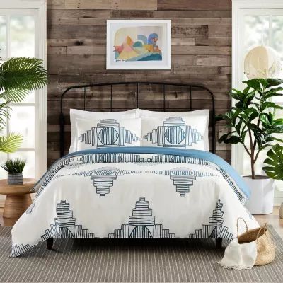 JUNGALOW by Justina Blakeney All Dance 3-pc. Reversible Duvet Cover Set