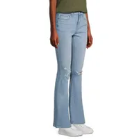 a.n.a Womens High Rise Flare Jean