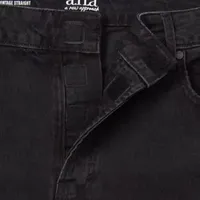 a.n.a Plus Adaptive Womens High Rise Straight Leg Easy-on + Easy-off Jean