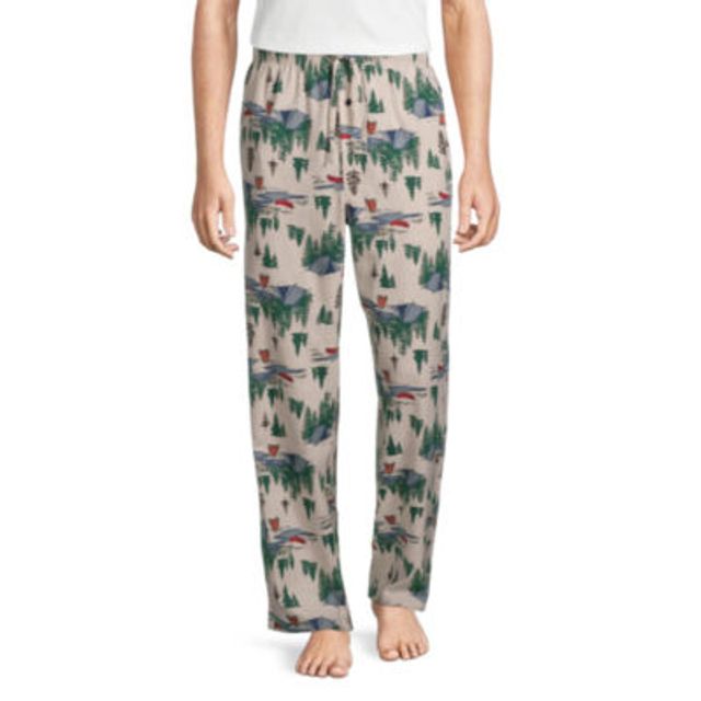 St. John's Bay Flannel Mens Big and Tall Pajama Pants