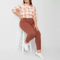 a.n.a - Plus Womens High Rise Skinny Fit Jean
