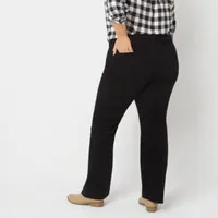 St. John's Bay Womens Mid Rise Bootcut Corduroy Pant - Plus