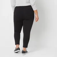 Stylus-Plus Womens High Rise Ankle Pull-On Pants