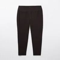 Stylus-Plus Womens Mid Rise Skinny Pull-On Pants