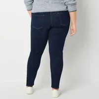 a.n.a - Plus Womens Comfort Waist Skinny Jean