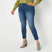 a.n.a - Plus Womens Comfort Waist Skinny Jean